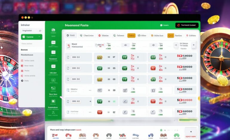 Super-Clean Online Casino Interfaces for a Seamless Gaming Experience