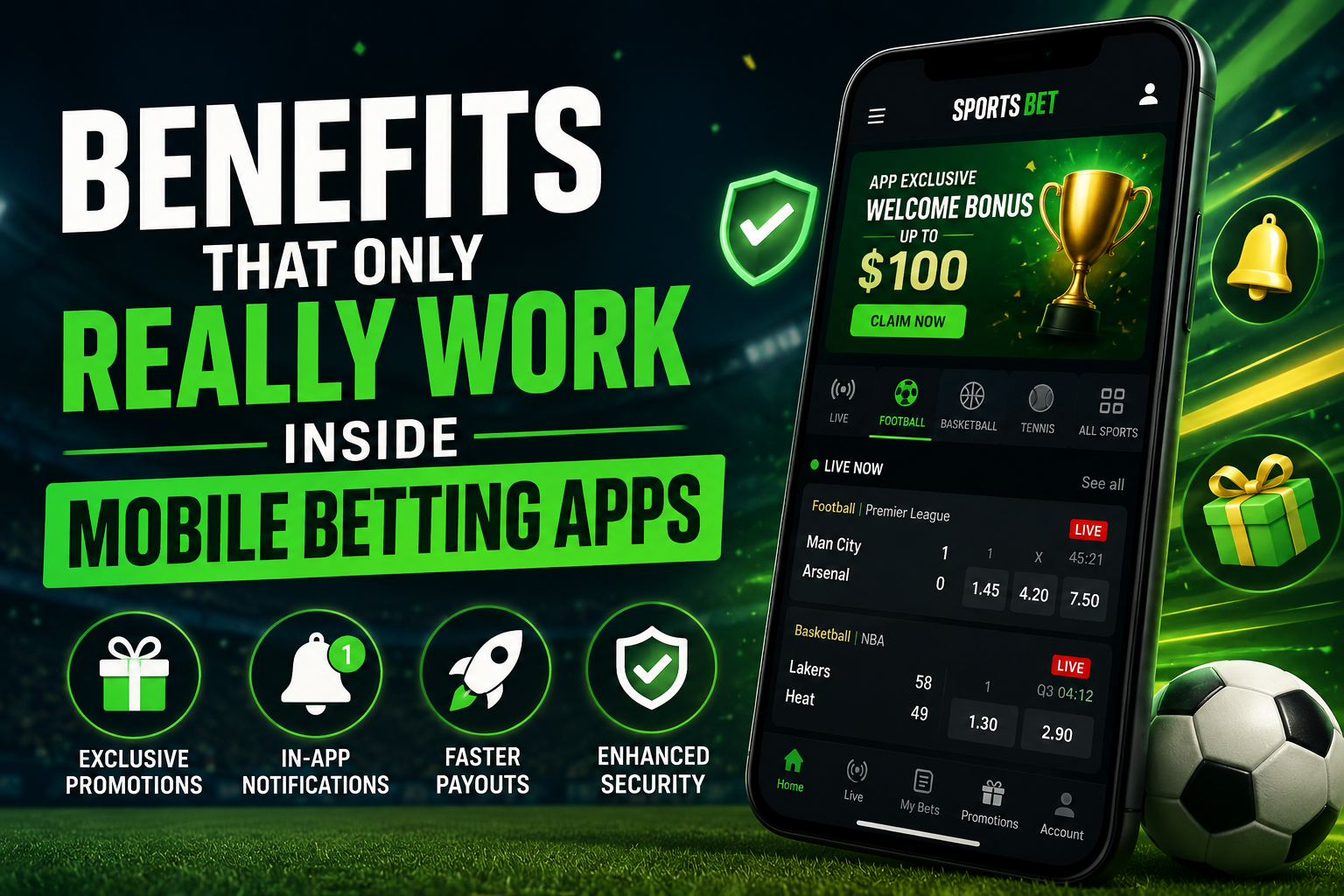 Benefits That Only Really Work Inside Mobile Betting Apps
